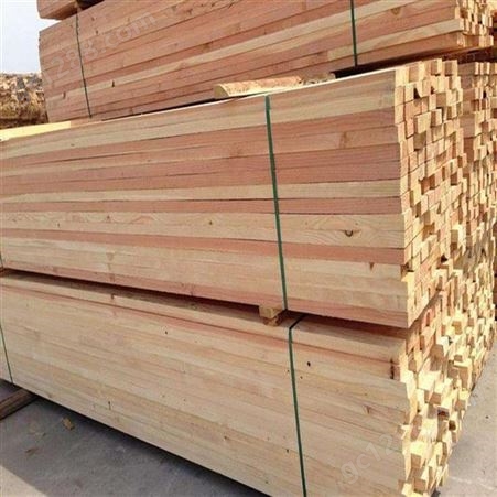 禄森木业工地建筑木方种类繁多辐射松集成材山东建筑方木批发厂家直发