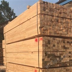 禄森木业白松木方价格批发不易劈裂建筑方木原厂供应