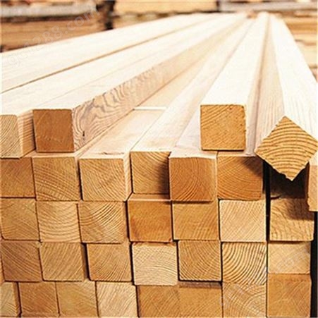 工程木方建筑口料 白松建筑木方批发报价