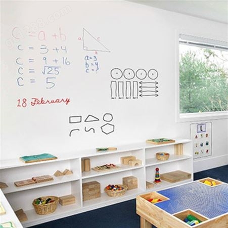 学校可以写字的墙漆教室会议室办公室高分子纳米书写膜墙漆幼儿园写字涂料