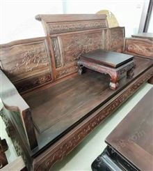 郑州市红木沙发 架子床 餐桌椅 罗汉床 皇宫椅 各类红木家具回收