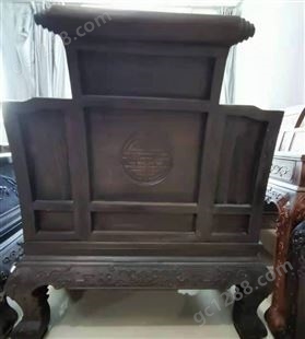 郑州市红木沙发 架子床 餐桌椅 罗汉床 皇宫椅 各类红木家具回收