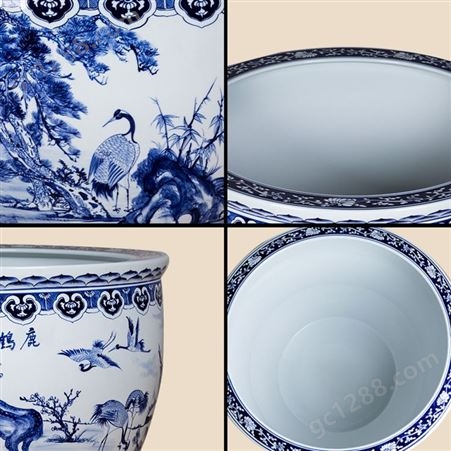 陶瓷水缸批发 江西陶瓷水缸 大型陶瓷水缸