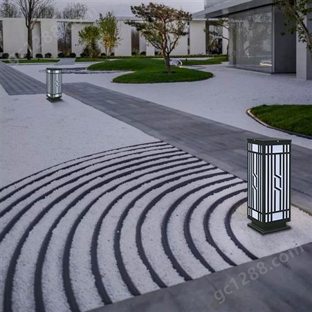 LED方形草坪灯定制  户外庭院别墅花园小区装饰灯具