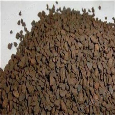 温泉水铁锰超标 请选用30-45%含量天然锰沙滤料 荣茂