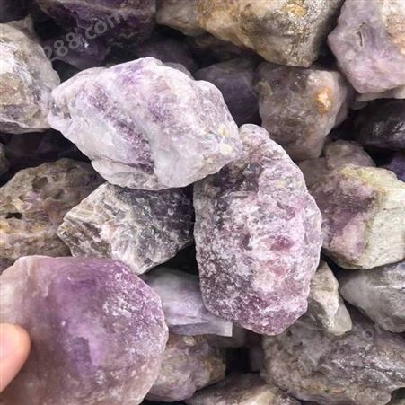 圣亚供应紫色萤石块 炼钢氟化钙含量90%以上 量大优惠