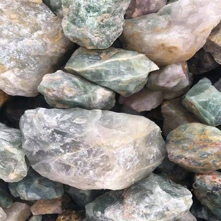 河北灵寿圣亚-冶金用萤石块-高氟化钙含量