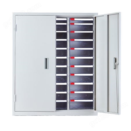 钢制33抽两门效率柜对开门效率柜带锁文件整理柜抽屉式文件柜抽屉式效率柜