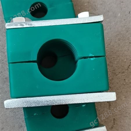 德明 轻型双联双孔塑料管夹 重型塑料管夹 耐低温管夹 管道夹子 生产厂家