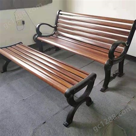 按需供应 天津铁艺公园椅 北京休闲椅 天津松木长条凳 优良选材