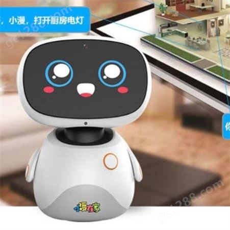 智能机器人小漫在家1S 高清摄像头屏幕 可辅导功课
