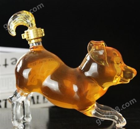 动物酒瓶   高鹏硅玻璃酒瓶      艺术酒瓶    河间泡酒瓶