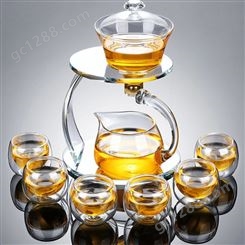 防烫玻璃茶具  磁吸玻璃热水壶  功夫茶具  高鹏硅绿茶壶