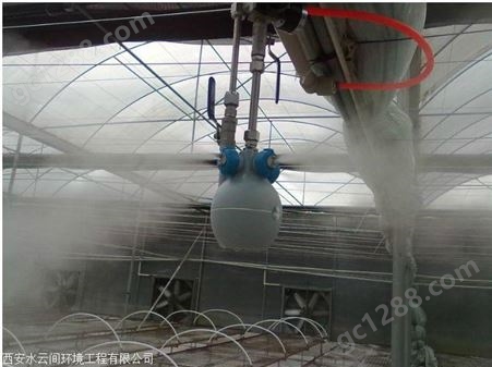 水云间干雾加湿器 气水二流体厂房车间喷雾加湿