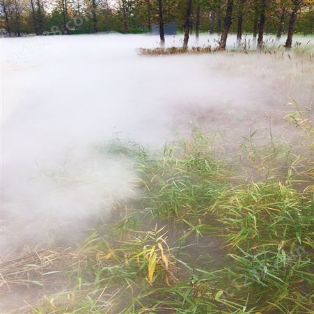 西安水云间园林景观雾化设备 公园景观喷雾造景系统