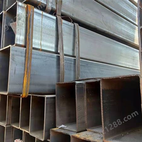 方矩管 鸿益福供应 建筑镀锌方管 Q235材质 大口径厚壁管材