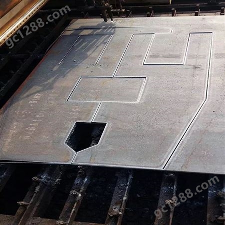 45号碳结钢板 特厚板定尺切割 可提供板面抛光 开孔 坡口倒角加工