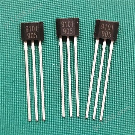 MT9101A 芯片丝印9101 印字 线性霍尔 灵敏度1.5 (mV/Gs)