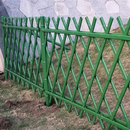 臣功仿竹护栏 不锈钢静电喷塑小区栅栏围栏网