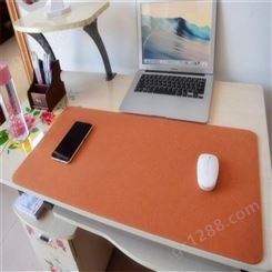 毛毡鼠标垫 彩色毛毡桌垫 笔记本键盘垫 游戏垫 加大办公毛毡桌垫