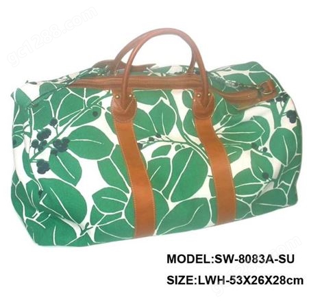 女式手提旅行包旅行袋圆筒状健身包大容量便携包定制