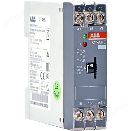 ABB 电子时间继电器（CT全系列）-CT-AHE 0.1-10s 电压可选