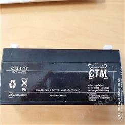 德国CTM蓄电池CT33-12 直流屏12V33AH 高能环保机房UPS/EPS电源