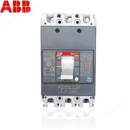 ABB塑壳断路器T1N160 3P 4P R32A 50A 63A 80A 100A125A 160