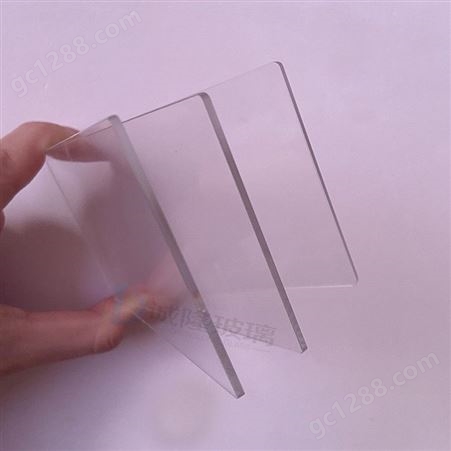 CL-211208052mm-12mm光边超白玻璃 透亮CNC精磨光学玻璃定做
