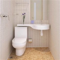 公寓整体浴室 公寓整体卫生间 预制式卫生间 成品卫生间 整体卫浴 整体卫生间BS1216