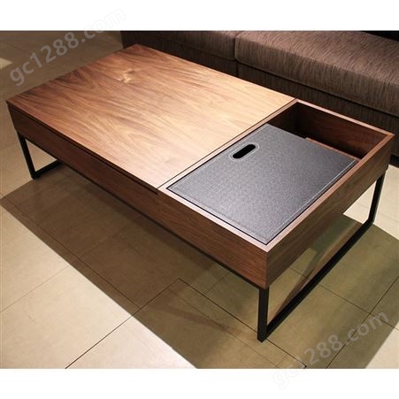 新中式实木茶桌 家用办公洽谈大板桌 泡茶桌椅