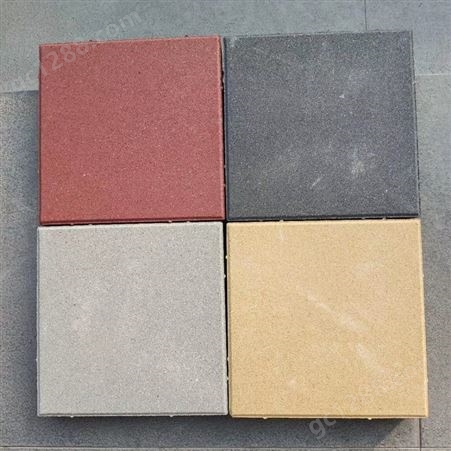 山东淄博骏程建材生产定制陶瓷透水砖，市政用砖