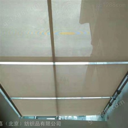 北京阳光房天棚遮阳帘、室外电动遥控遮阳帘定做安装